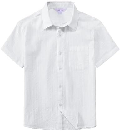 Amazon.com: BASIC EDITIONS Young Boys' Short Sleeve Oxford Dress
